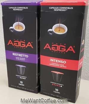 agga nespresso capsules